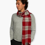 Humble Hilo Wool Scarf, Heritage Plaid