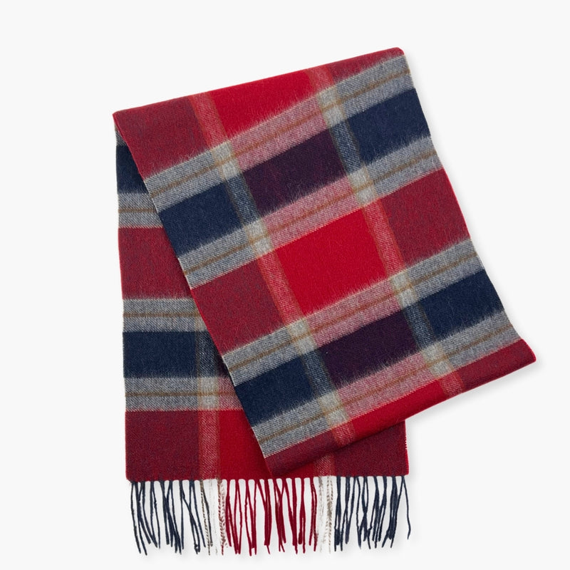 Humble Hilo Wool Scarf, Heritage Plaid
