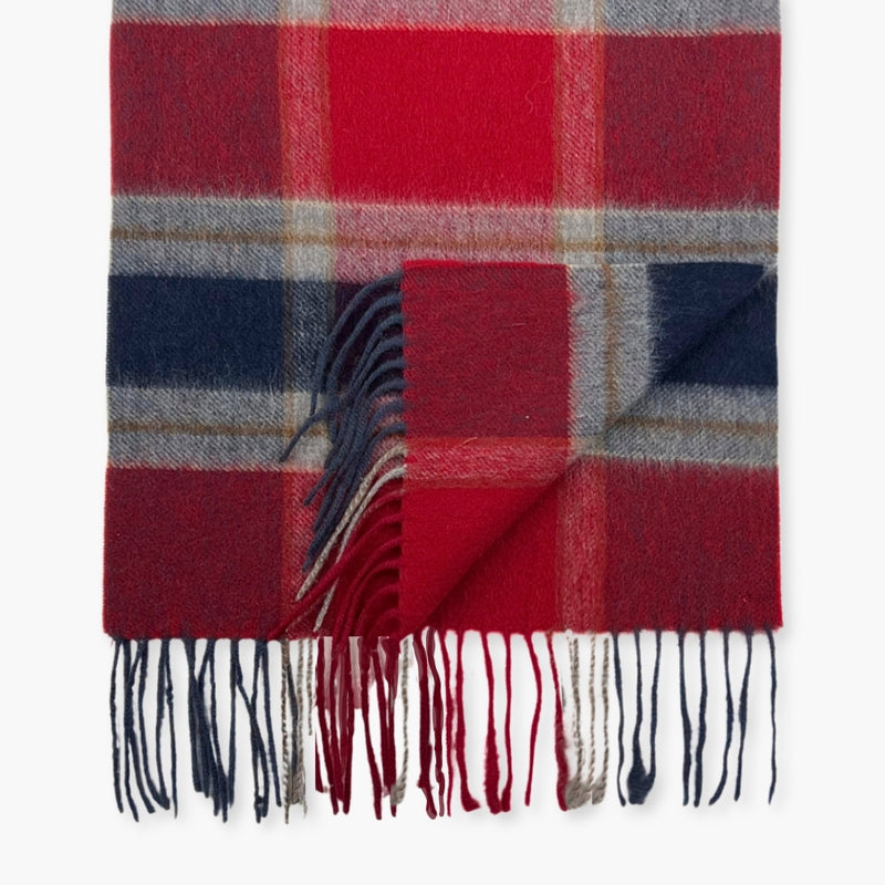 Humble Hilo Wool Scarf, Heritage Plaid