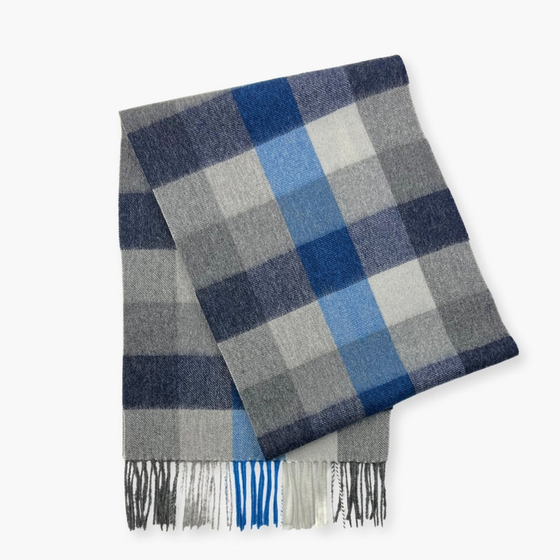 Humble Hilo Wool Scarf, Heritage Plaid