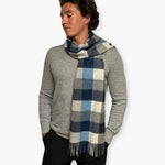 Humble Hilo Wool Scarf, Heritage Plaid