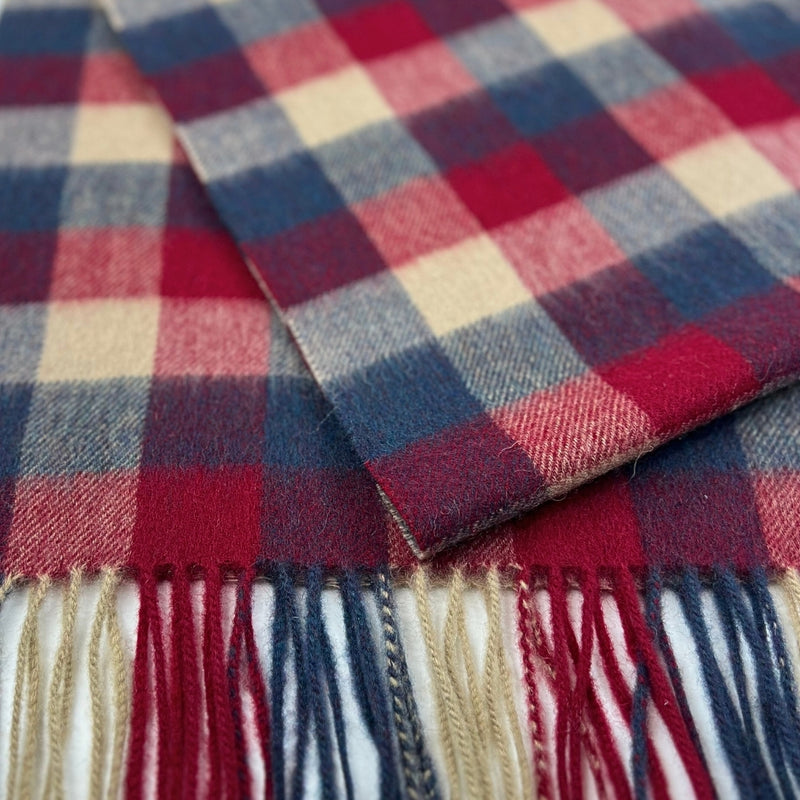Humble Hilo Wool Scarf, Heritage Plaid