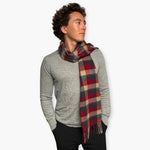 Humble Hilo Wool Scarf, Heritage Plaid