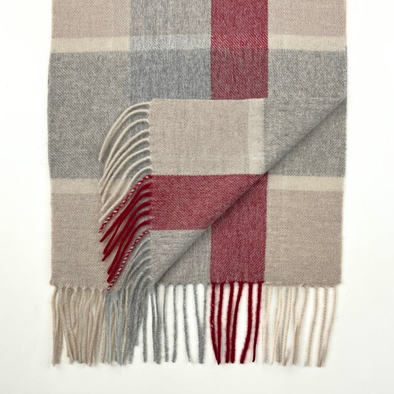 Humble Hilo Wool Scarf, Heritage Plaid