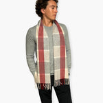 Humble Hilo Wool Scarf, Heritage Plaid