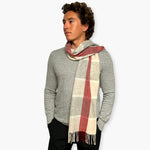 Humble Hilo Wool Scarf, Heritage Plaid