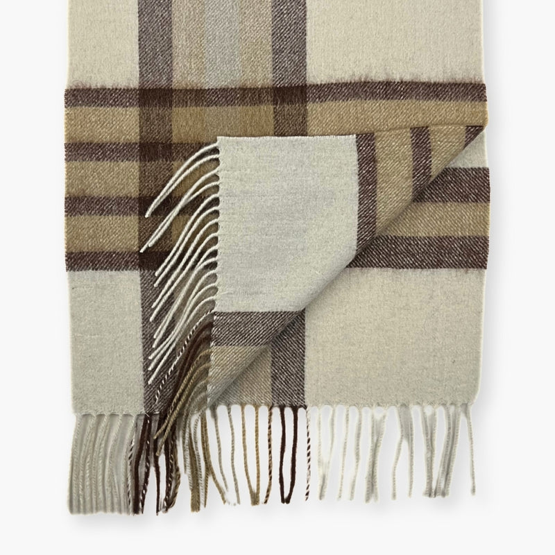 Humble Hilo Wool Scarf, Heritage Plaid