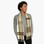 Humble Hilo Wool Scarf, Heritage Plaid
