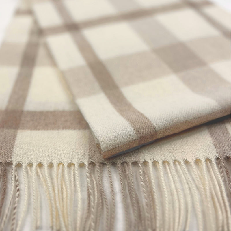 Humble Hilo Wool Scarf, Heritage Plaid