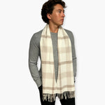 Humble Hilo Wool Scarf, Heritage Plaid
