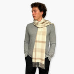 Humble Hilo Wool Scarf, Heritage Plaid
