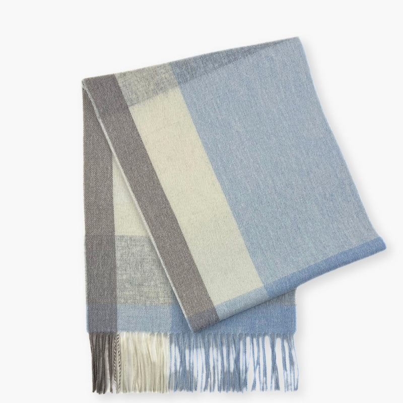 Humble Hilo Wool Scarf, Heritage Plaid
