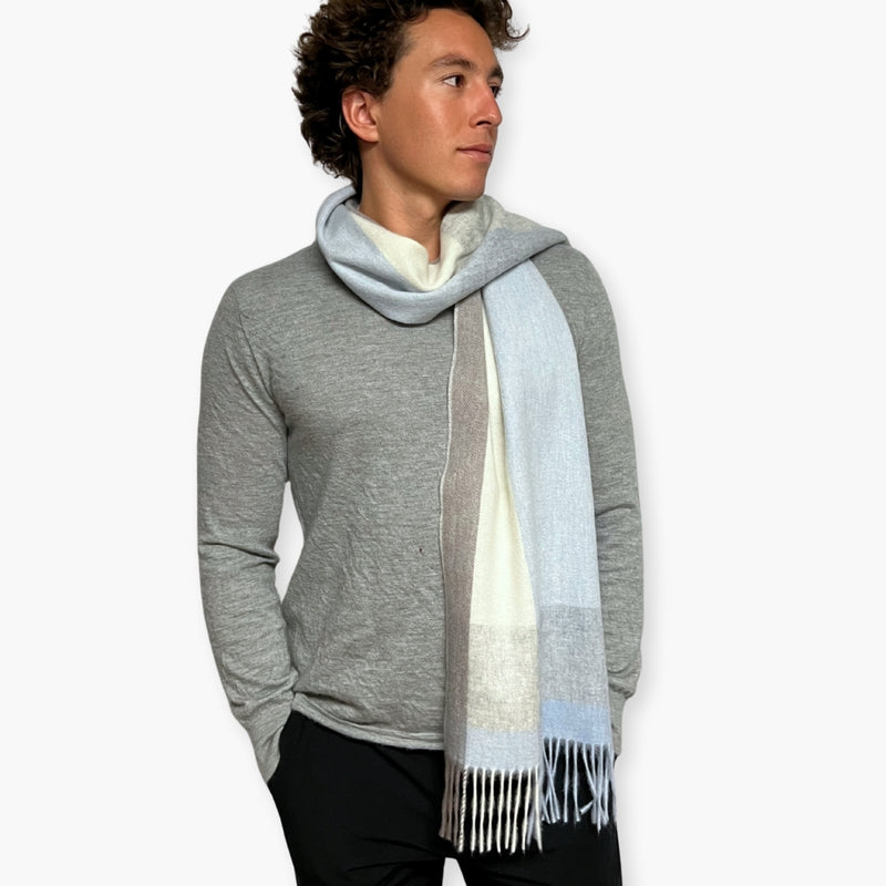 Humble Hilo Wool Scarf, Heritage Plaid