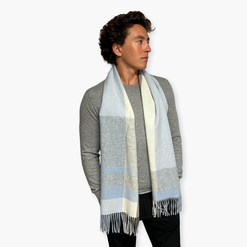 Humble Hilo Wool Scarf, Heritage Plaid