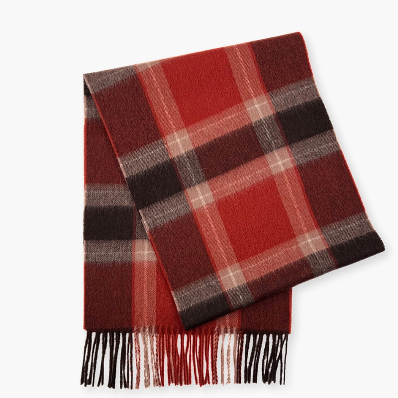 Humble Hilo Wool Scarf, Heritage Plaid