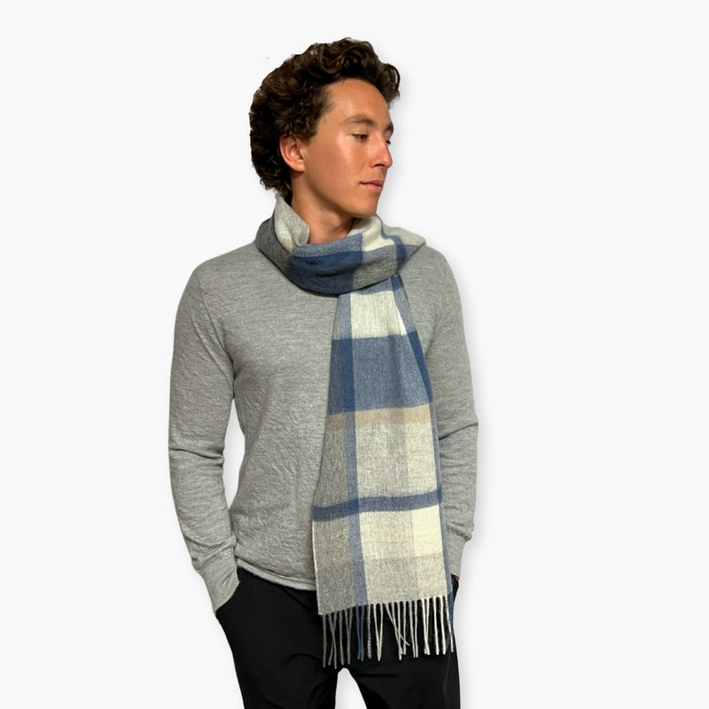 Humble Hilo Wool Scarf, Heritage Plaid