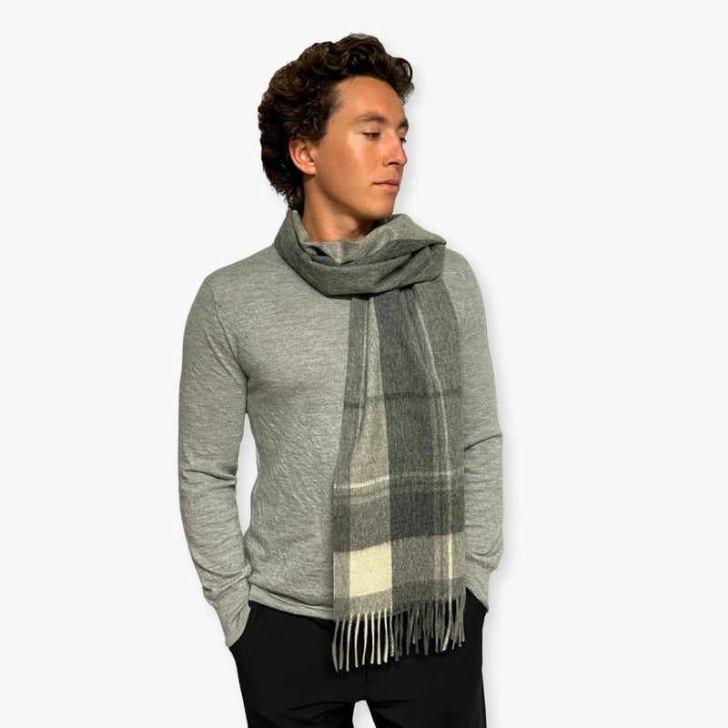Humble Hilo Wool Scarf, Heritage Plaid
