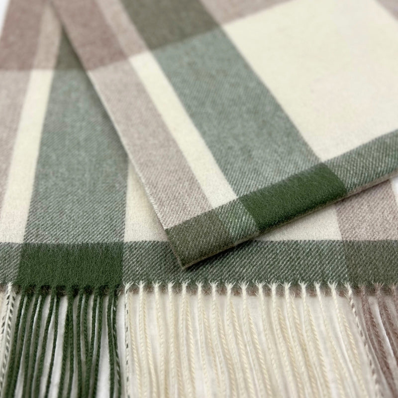Humble Hilo Wool Scarf, Heritage Plaid