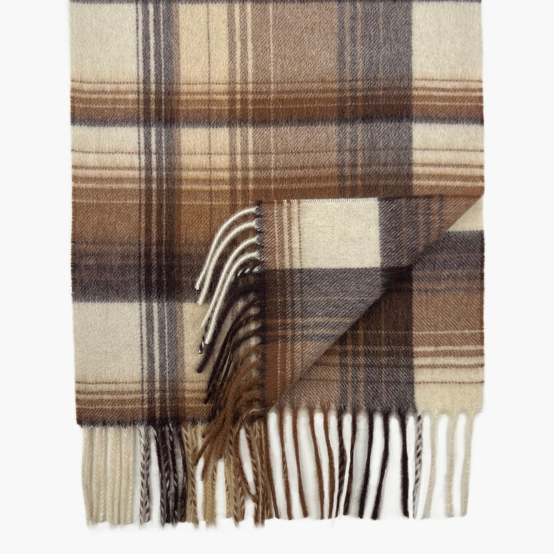 Humble Hilo Wool Scarf, Heritage Plaid