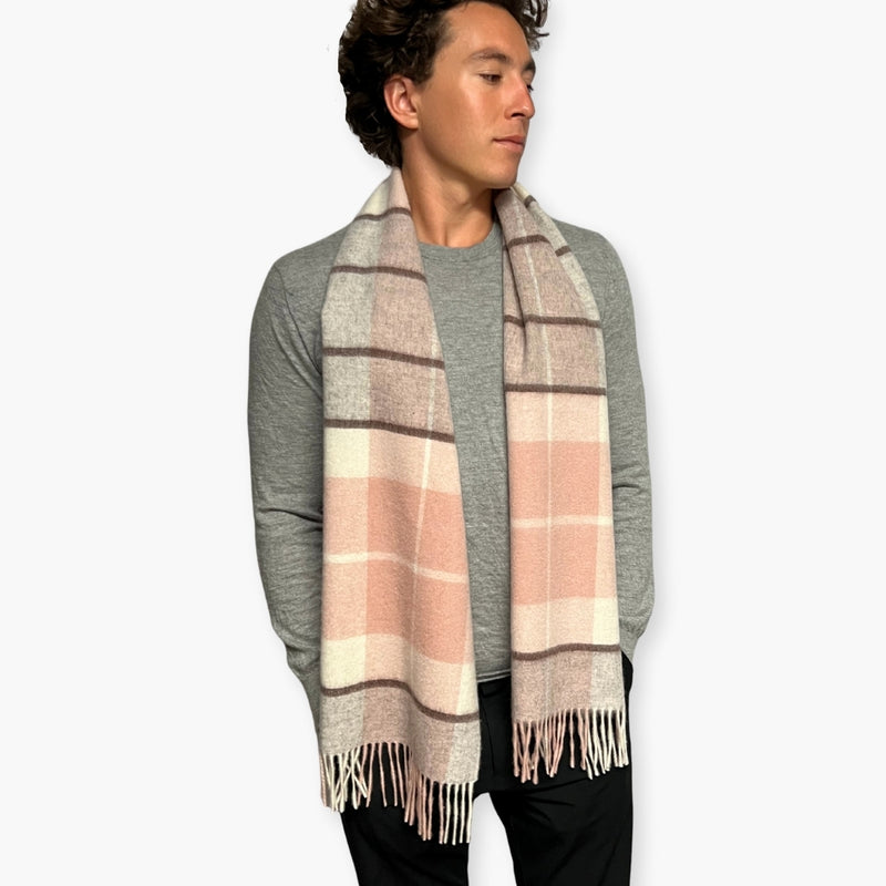 Humble Hilo Wool Scarf, Heritage Plaid