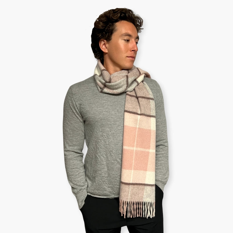 Humble Hilo Wool Scarf, Heritage Plaid
