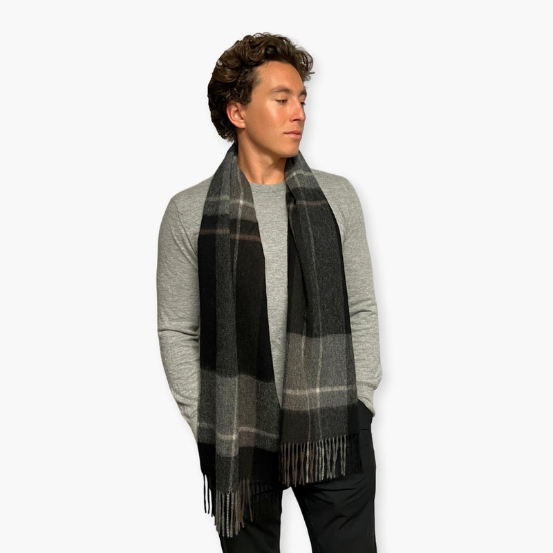 Humble Hilo Wool Scarf, Heritage Plaid