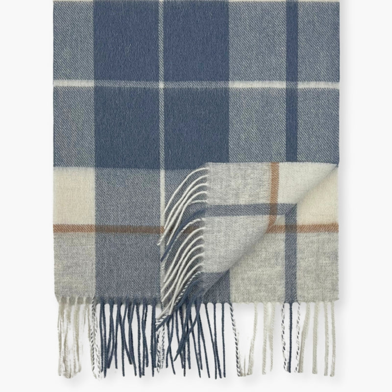 Humble Hilo Wool Scarf, Heritage Plaid