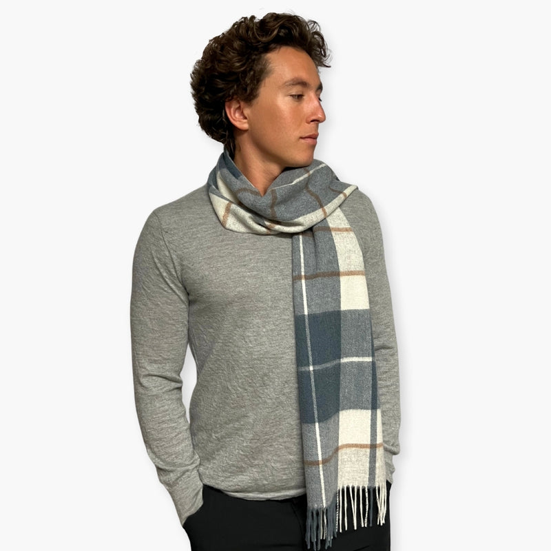 Humble Hilo Wool Scarf, Heritage Plaid