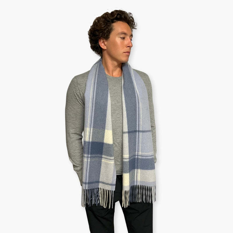 Humble Hilo Wool Scarf, Heritage Plaid