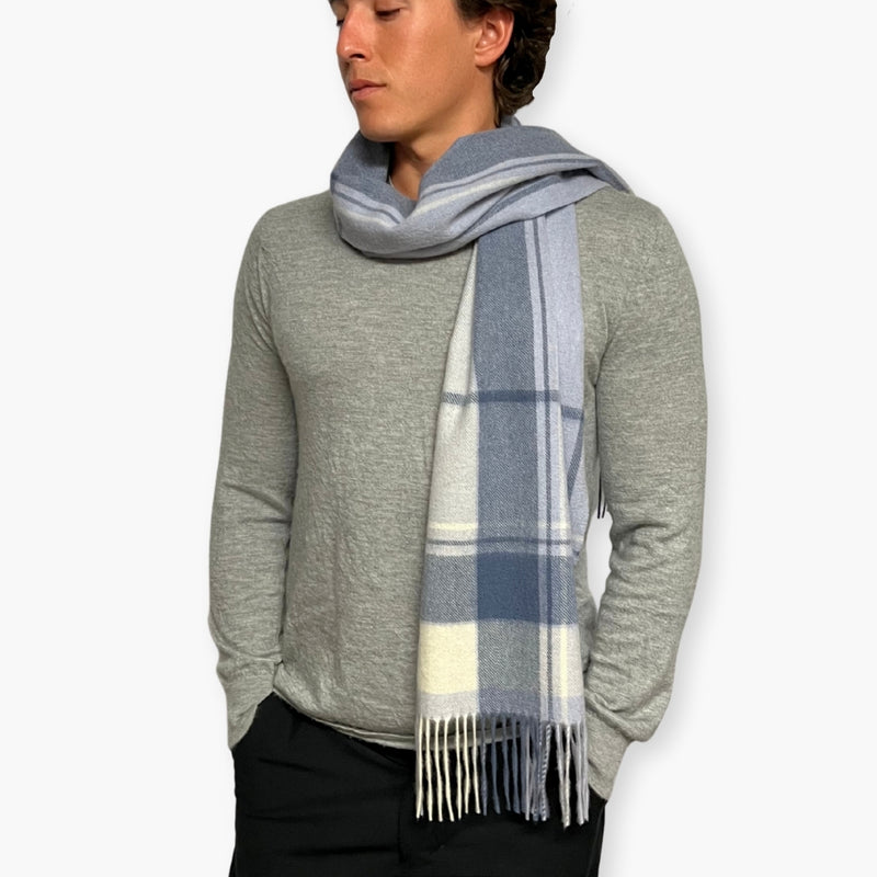 Humble Hilo Wool Scarf, Heritage Plaid