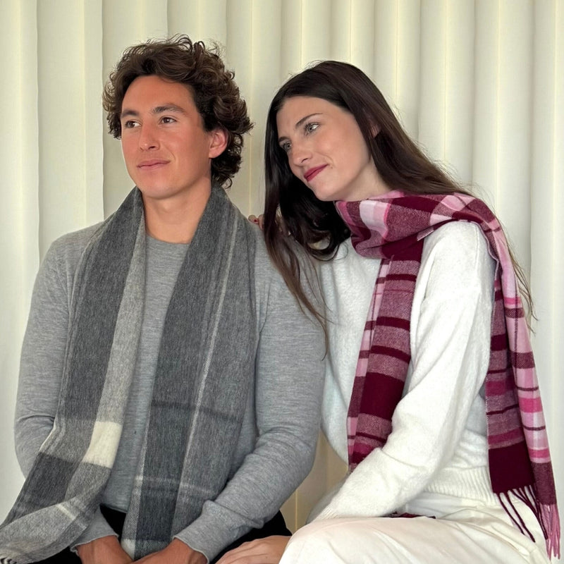Humble Hilo Wool Scarf, Heritage Plaid