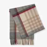 Humble Hilo Wool Scarf, Heritage Plaid