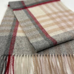 Humble Hilo Wool Scarf, Heritage Plaid