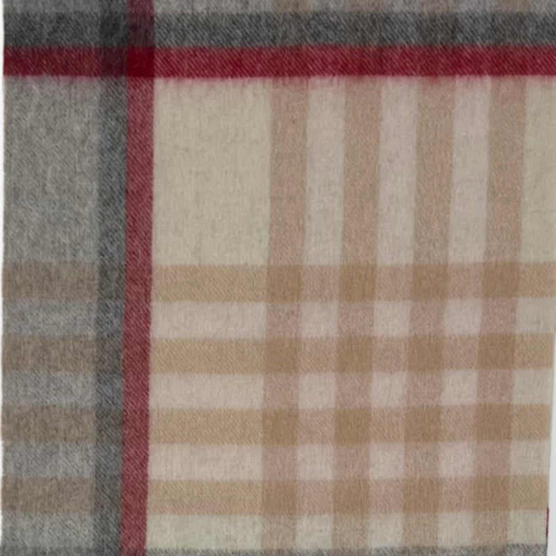 Humble Hilo Wool Scarf, Heritage Plaid