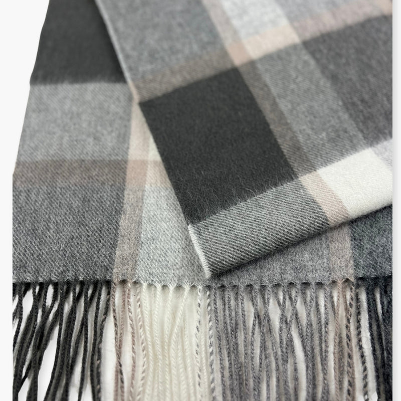 Humble Hilo Wool Scarf, Heritage Plaid