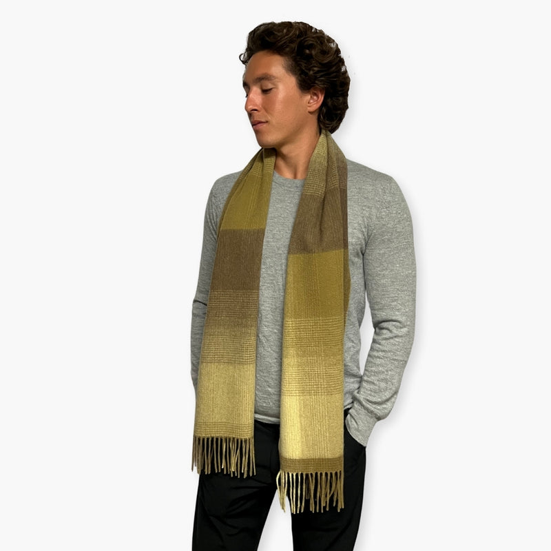 Humble Hilo Wool Scarf, Heritage Plaid