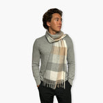 Humble Hilo Wool Scarf, Heritage Plaid