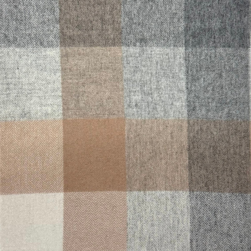 Humble Hilo Wool Scarf, Heritage Plaid