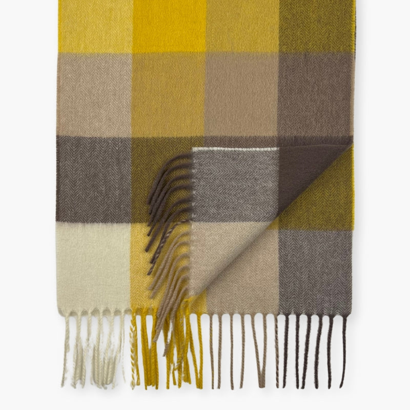 Humble Hilo Wool Scarf, Heritage Plaid