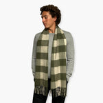 Humble Hilo Wool Scarf, Heritage Plaid