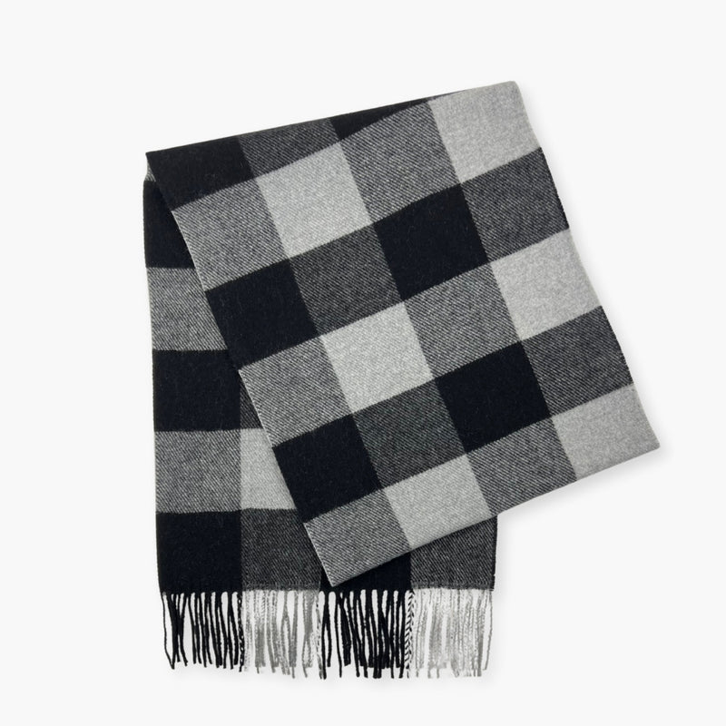 Humble Hilo Wool Scarf, Heritage Plaid