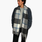 Humble Hilo Wool Scarf, Heritage Plaid