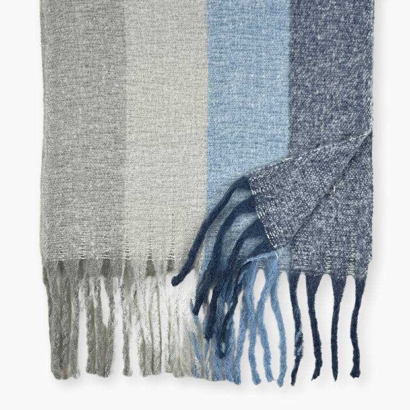 Humble Hilo Woven Chunky Scarf Cocoon Fringe