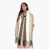 Humble Hilo Woven Chunky Scarf Cocoon Fringe