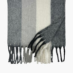 Humble Hilo Woven Chunky Scarf Cocoon Fringe