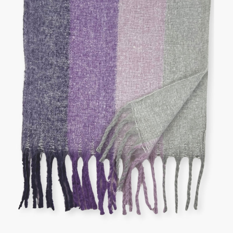 Humble Hilo Woven Chunky Scarf Cocoon Fringe