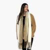 Humble Hilo Woven Chunky Scarf Cocoon Fringe