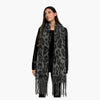 Humble Hilo Woven Chunky Scarf Cocoon Fringe