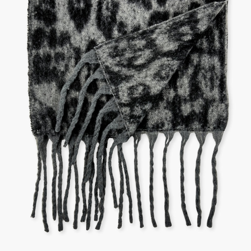 Humble Hilo Woven Chunky Scarf Cocoon Fringe