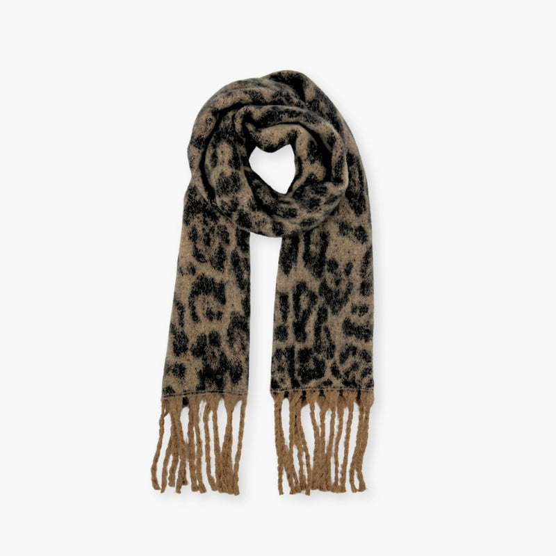 Humble Hilo Woven Chunky Scarf Cocoon Fringe